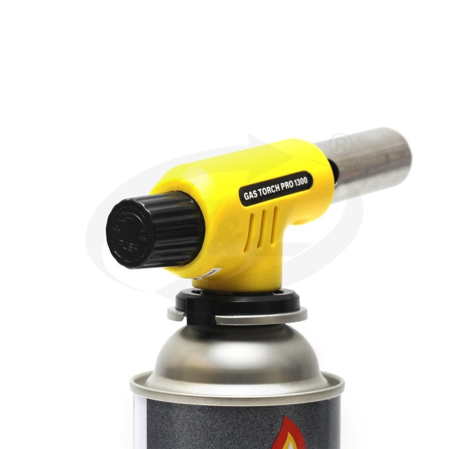 Blow torch burner butane propane jet flame gun kepala burner gas 1300 murah