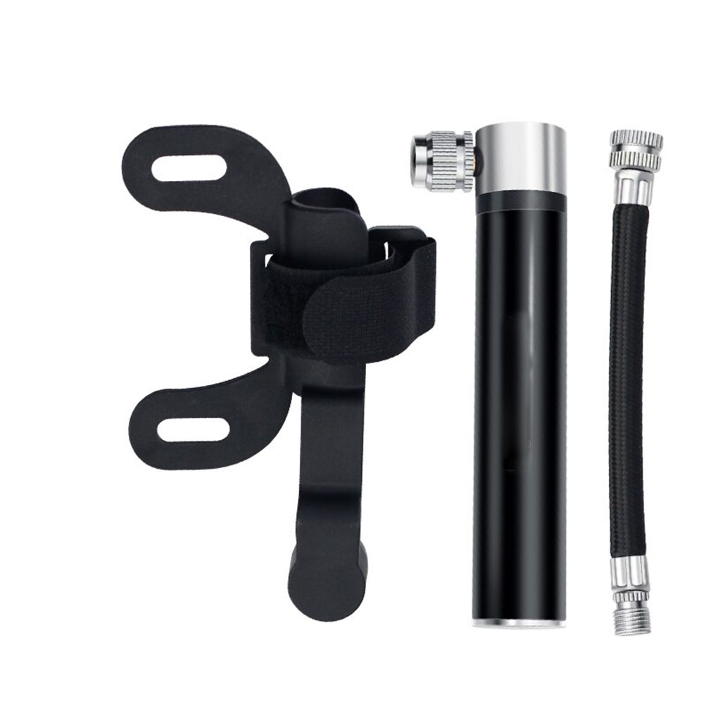 Pompa Manual Ban Sepeda Mini Bike Pump 120 PSI - PP-06 - Black