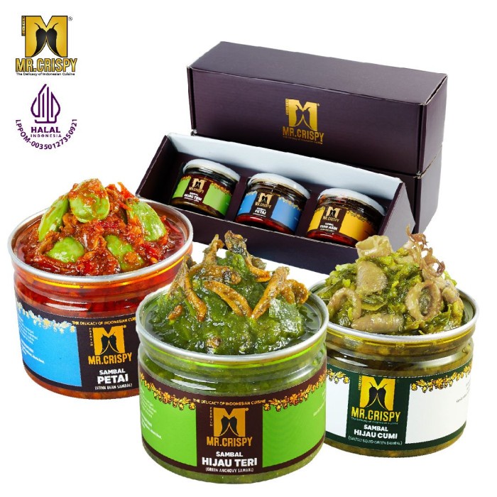 

Best Seller [COD] PAKET SAMBEL HEMAT 3 MR.CRISPY(KOTAK HMPERS) - PETE+HT+HCM