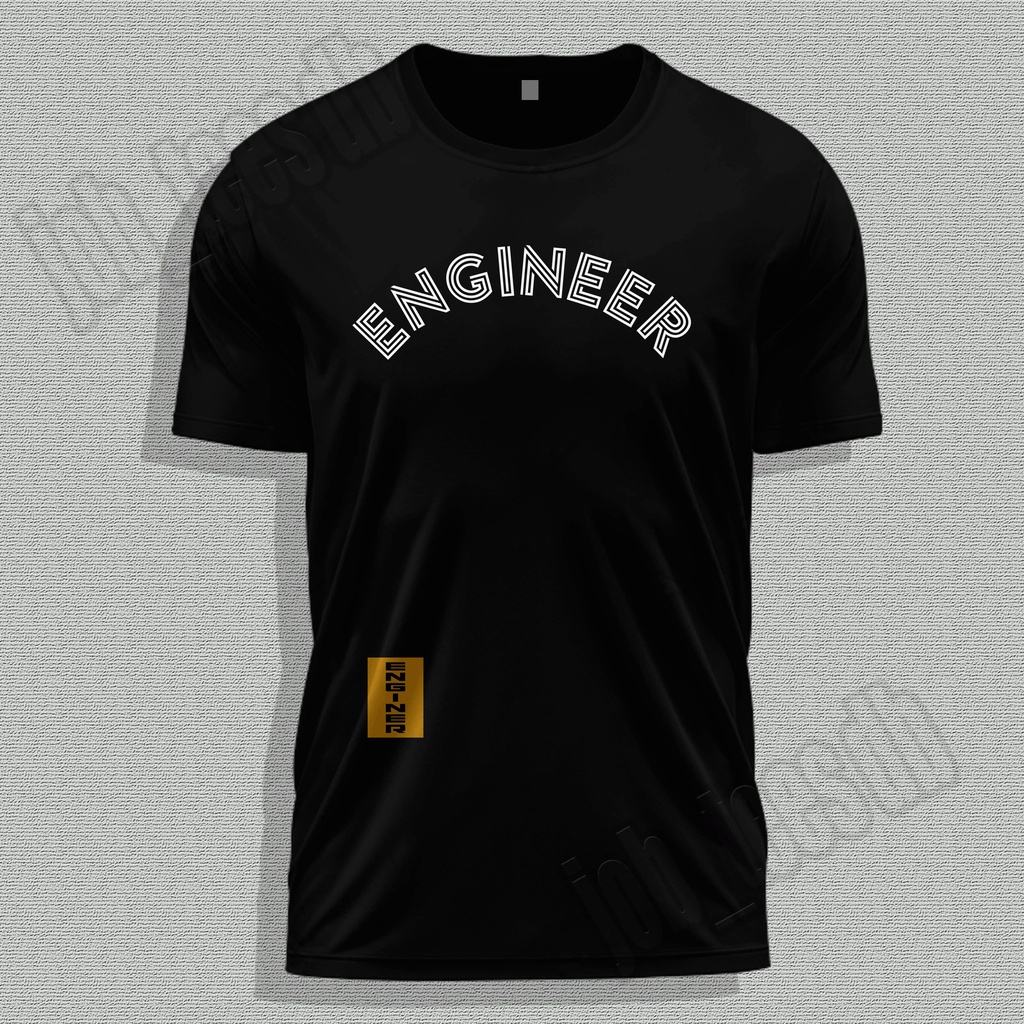 KAOS DISTRO ENGINEER / ENGINEER KAOS LENGAN PENDEK / KAOS TEKNIK