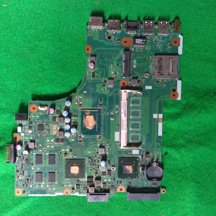 Motherboard Mainboard Mesin Mobo Laptop Asus X450c