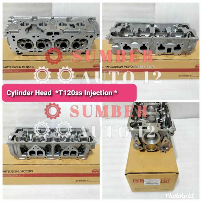 Cylinder head mitsubishi t120ss injeksi original