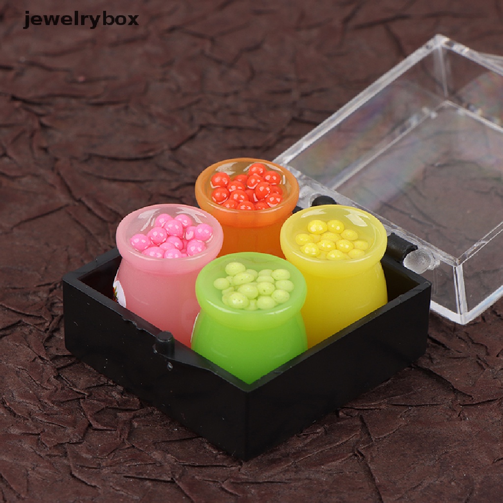 [jewelrybox] 1: 12rumah Boneka Miniatur Dessert Kue Model Pemandangan Makanan Decor Aksesoris Butik