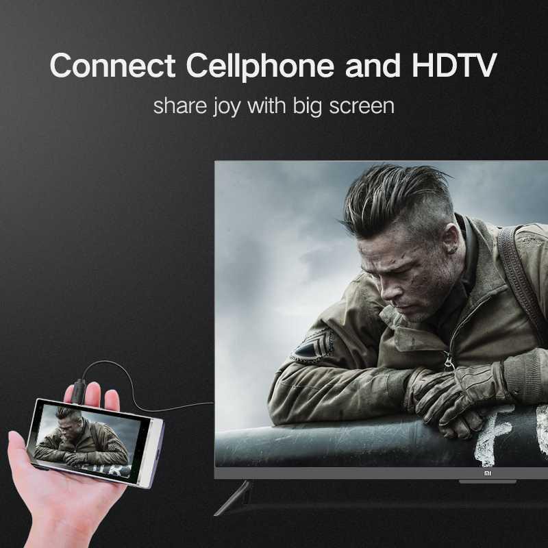 UGreen Kabel Adapter Micro HDMI to HDMI Male - 30104 ( Mughnii )