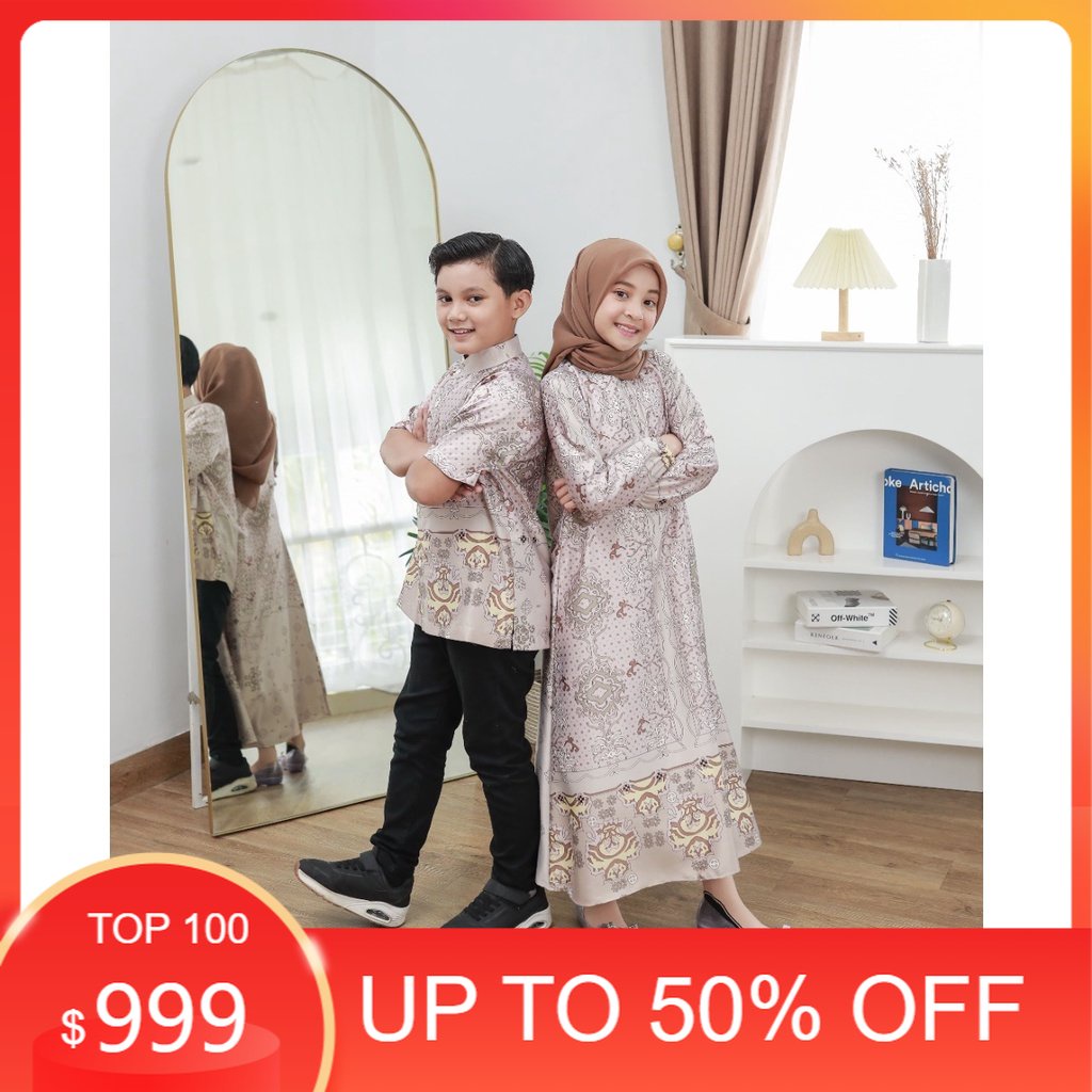 baju gamis kamila couple anak /gamis murah/gamis trendy/baju anak TERLARIS 2023