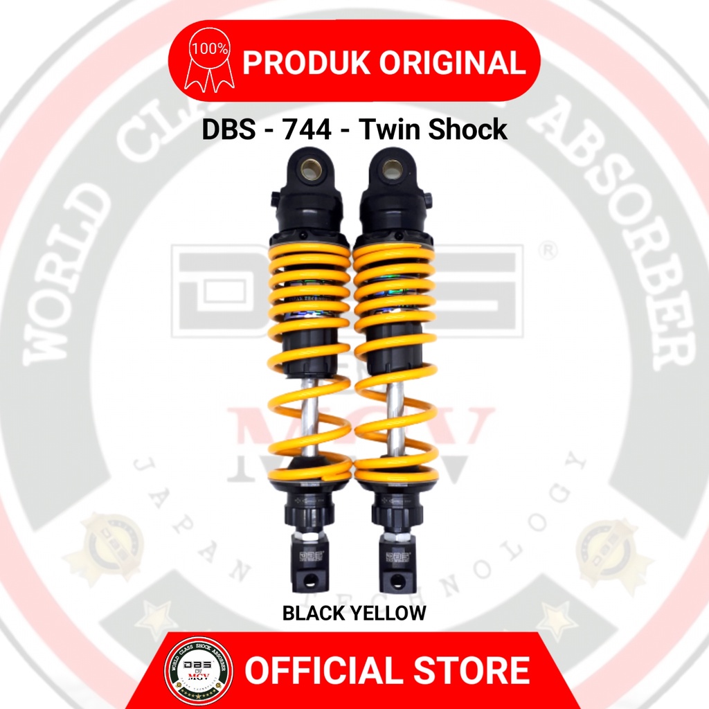 [ BISA COD ] Shock Non Tabung DBS 744 CNC SERIES Yamaha AEROX 155 NOUVO Z