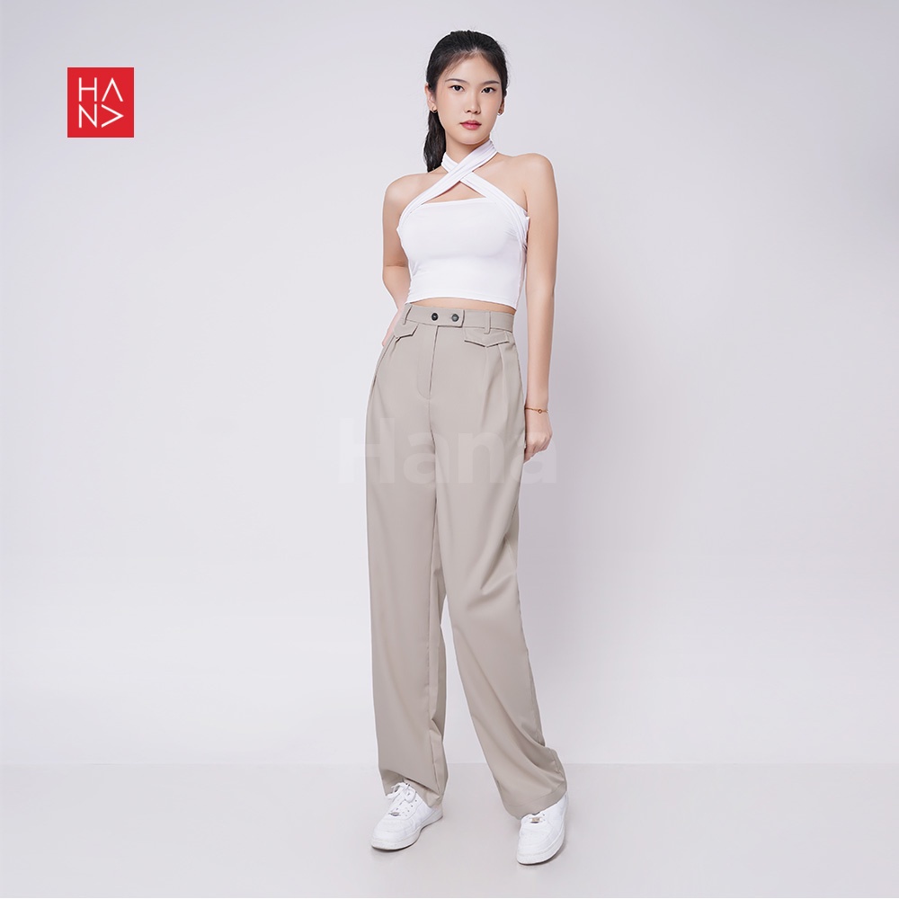 HanaFashion JKT - Yessi Pants Celana Wanita Kerja Panjang Cargo - LP230