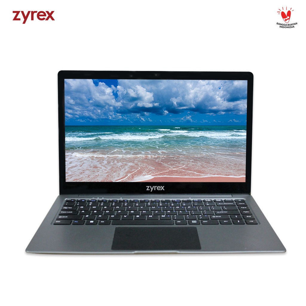 LAPTOP ZYREX BUNAKEN CELERON N4020 RAM 4GB 256GB SSD + EMMC 64GB WIN 10 14&quot; INCH HD GARANSI RESMI