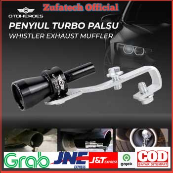 OTOHEROES Penyiul Turbo Palsu Knalpot Mobil Whistler Exhaust Muffler - 7RRS3SRE