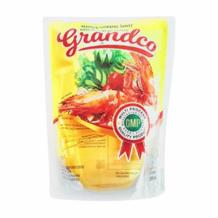 

Granco minyak Goreng 2 liter Kemasan Pouch