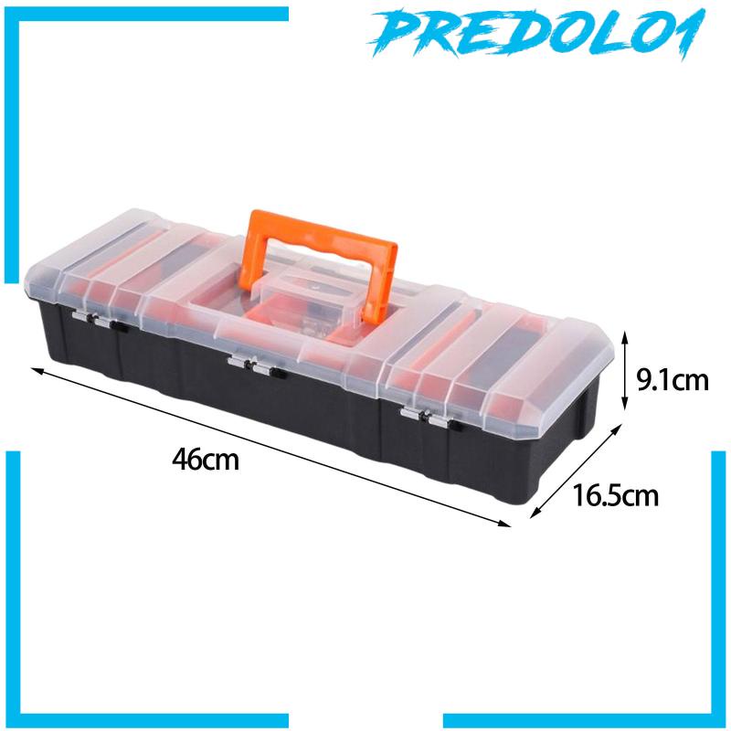 [Predolo1] Kotak Penyimpanan Penutup Transparan Pelindung Universal Portabel Untuk Tukang Listrik