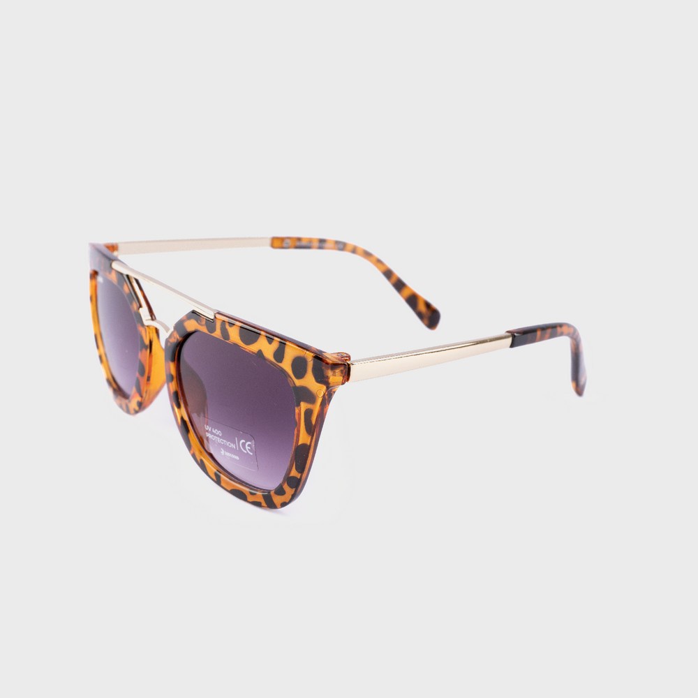 3SECOND KIDS Kacamata Anak Perempuan Lensa UV400 Wayfarer Cat Eye Anti Silau Radiasi Sinar Matahari 