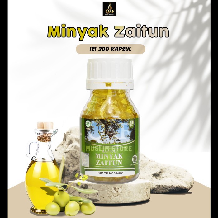 Kapsul Minyak Zaitun - Isi 200 Kapsul