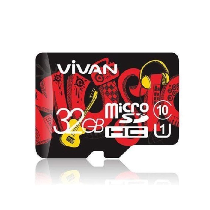 Memory Micro SD 32GB Class 10 - Memory SD Card 32GB Vivan Original