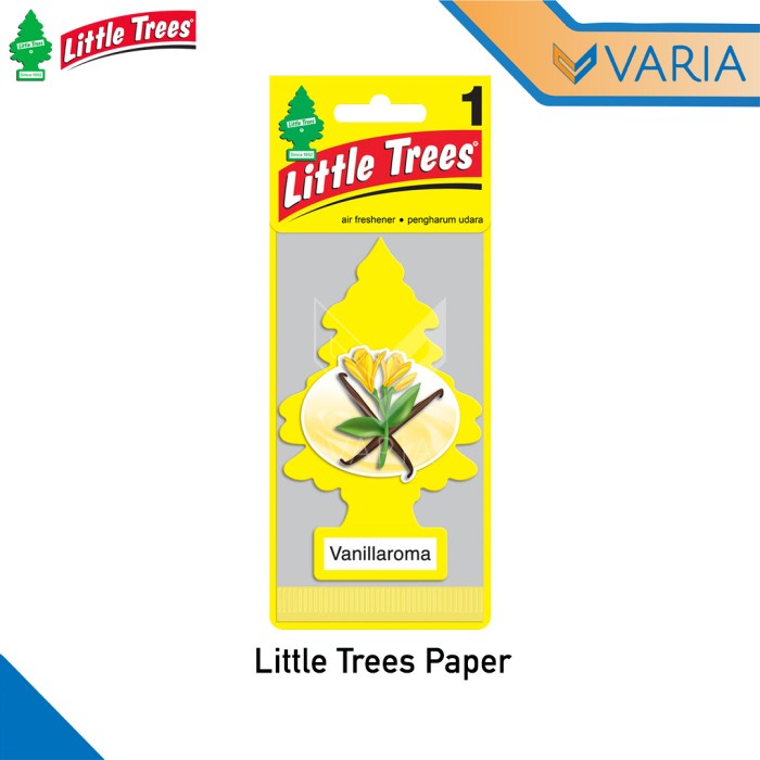 Little Trees Paper Vanillaroma Parfum Pengharum Ruangan Mobil Gantung