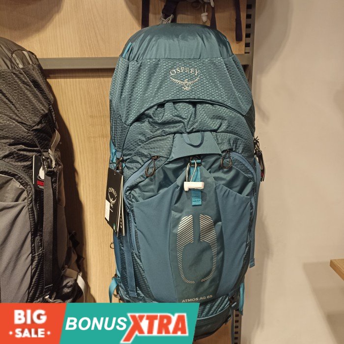 Tas Gunung Osprey ATMOS AG 65 S22 Carrier Bag 94000 1137 Original Bdg
