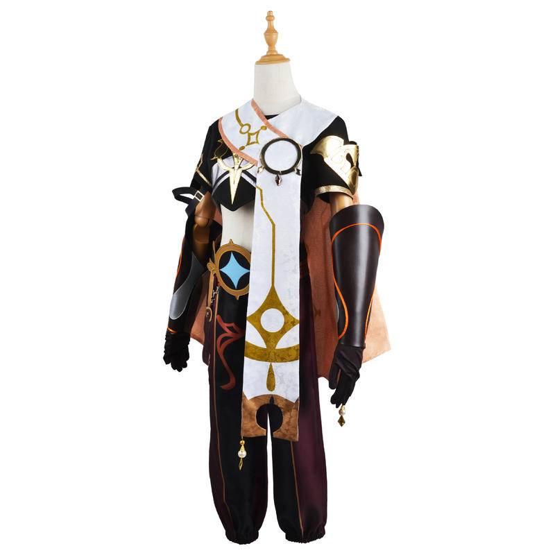 【Wetrose】Genshin Impact Cosplay Traveler Aether Costume Set