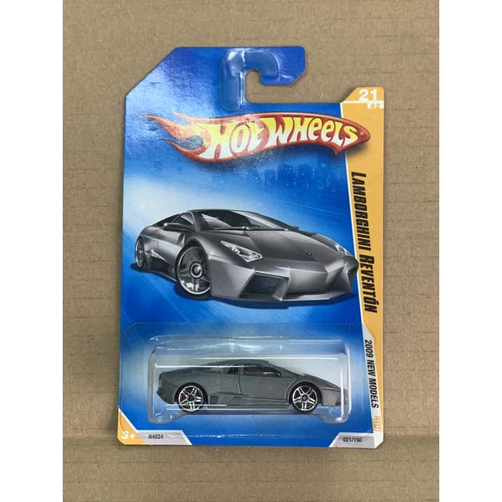 Hotwheels Lamborghini Reventon Flat Grey 2009 AKTA