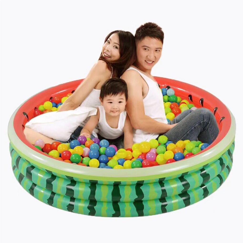 Kolam Renang Semangka Tiup Bulat Indoor Garden Swimming Pool Outdoor Hadiah Untuk Mainan Air Bayi Anak