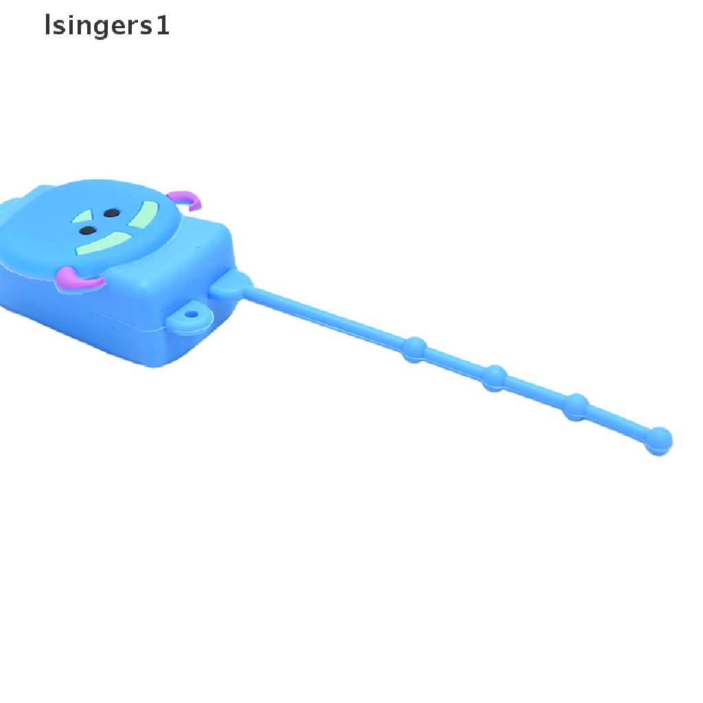 [lsingers1] Lucu Bunga Hewan Silikon Mandi Shower Hand Sanitizer Botol Holder Portable Butik