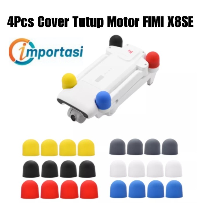 4PCS Silicone Cover Tutup Motor Propeller FIMI X8 SE 2022 2020