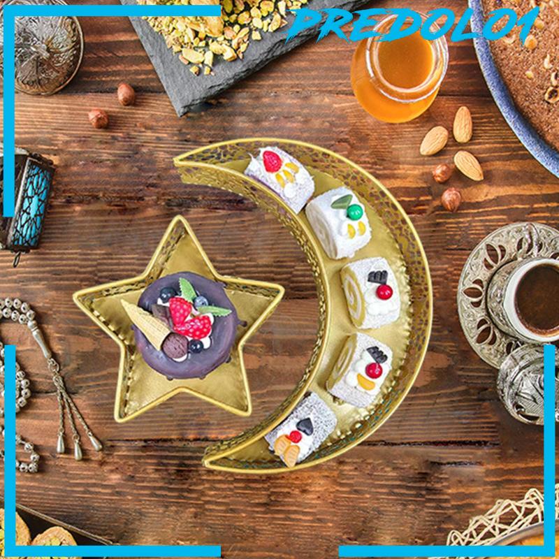 [Predolo1] Nampan Bulan Bintang Mewah Eid Mubarak Untuk Dapur Mubarak Lebaran Hajatan