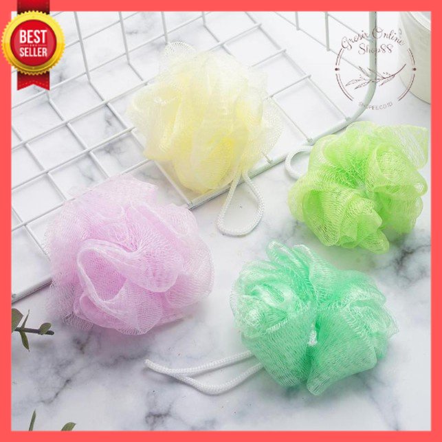 GOS -A111- Shower Puff - Spons Mandi Jaring - Sponge Mandi Spon Busa Bagus