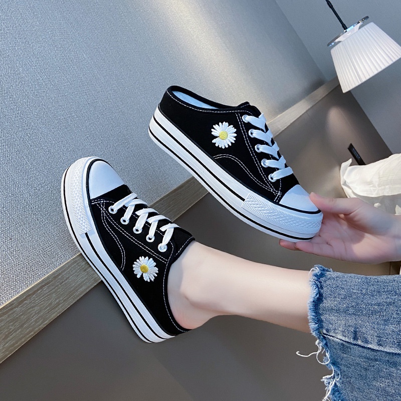 Favorite &quot;FREE BOX&quot; Sepatu Selop Wanita Impor Sepatu Sneakers Nyaman Sepatu Fashion Wanita 9197