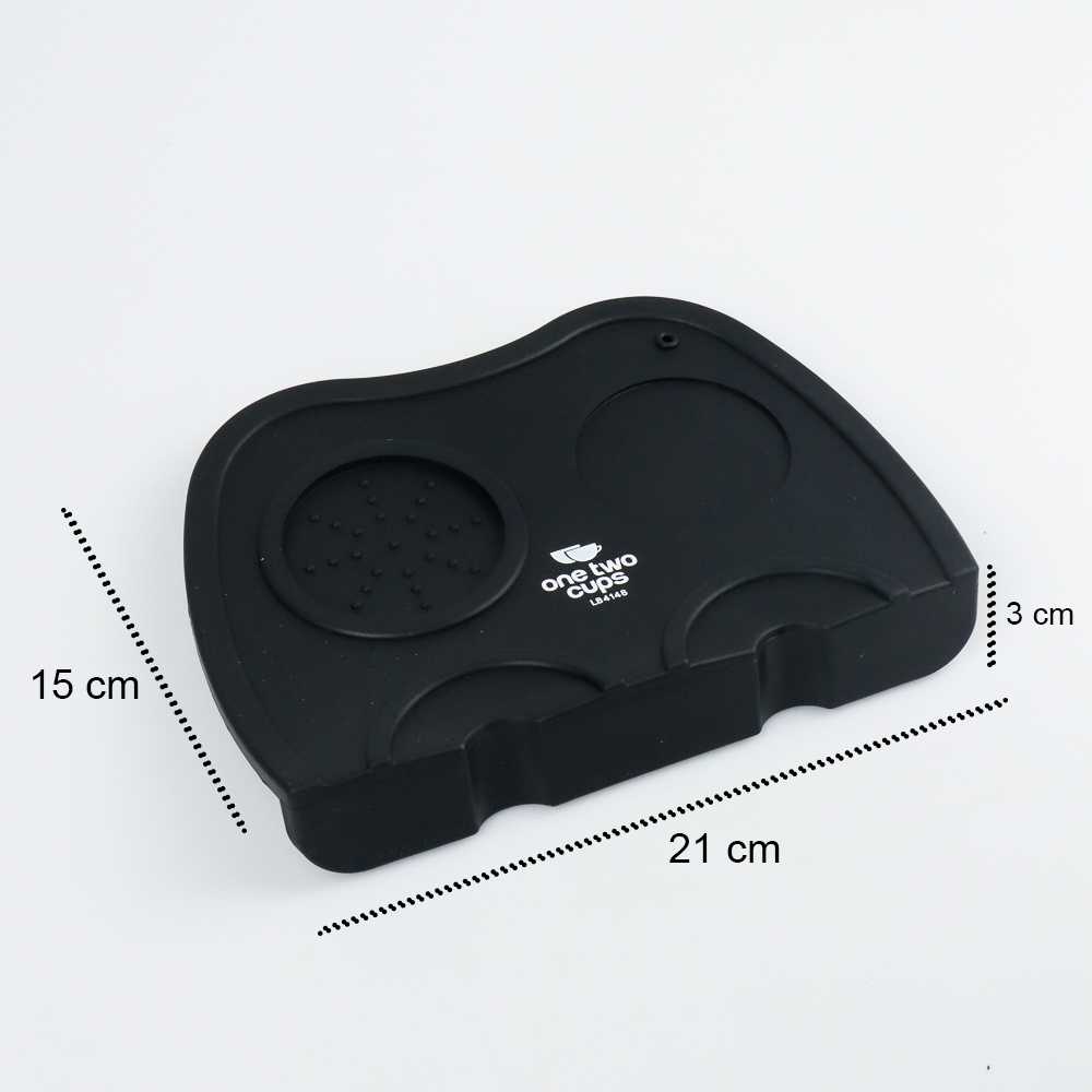 (BISA COD) FTIHSHP  Silicone Holder Mat Tamper Kopi Espresso Barista - LB4148