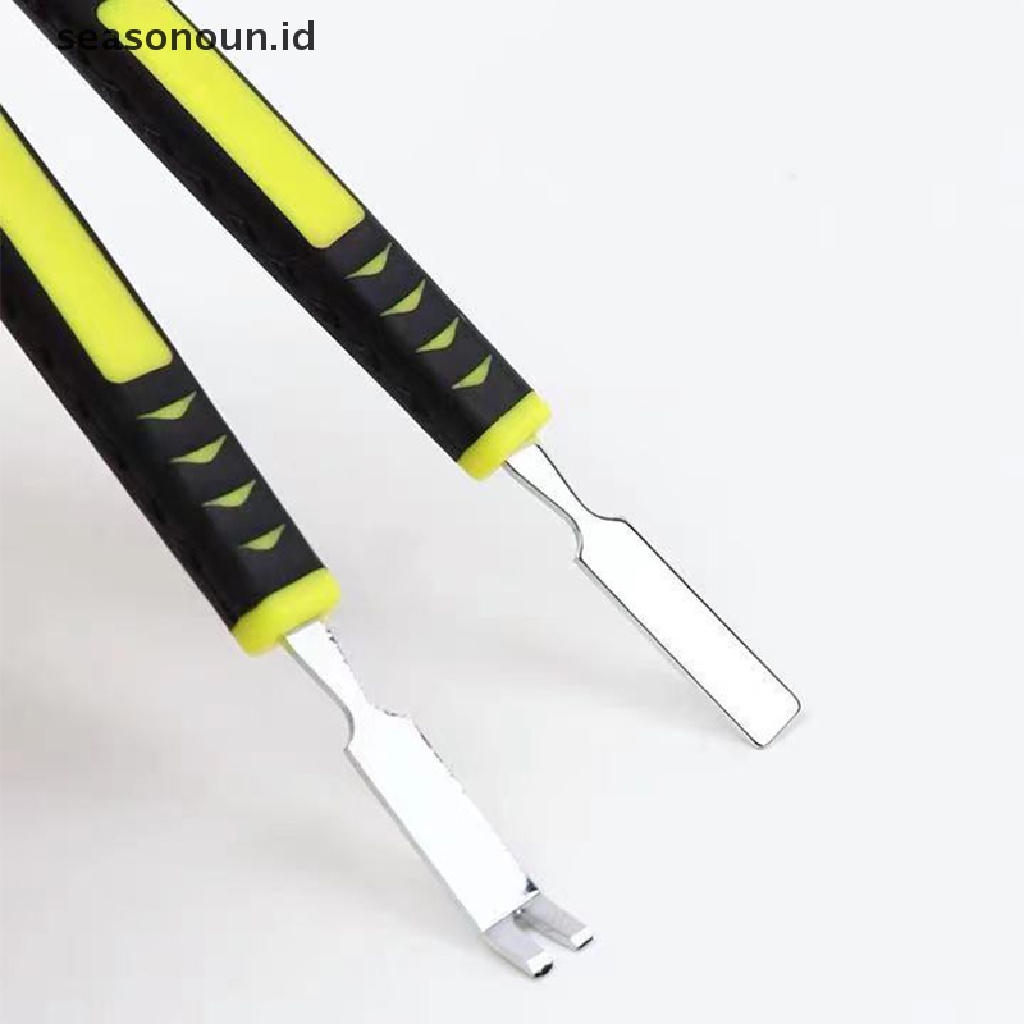 Seasonoun Linggis Metal 6pcs Metal Spudger Pry Opening Repair Tools Kit Untuk Ponsel.