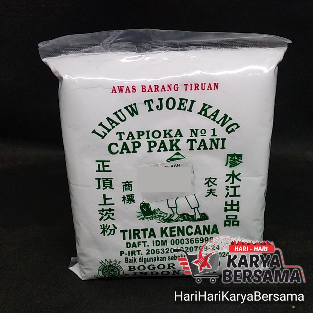 

LIAUW TJOEI KANG TAPIOKA CAP PAK TANI TIRTA KENCANA 500GR