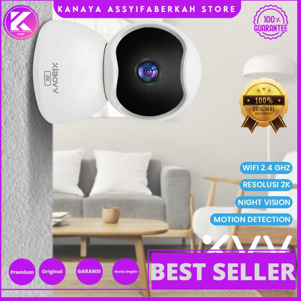 Xiaovv Kamera CCTV WiFi PTZ Smart Camera 2K - XVV-3630S-Q2