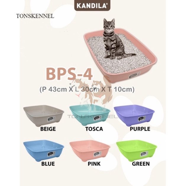 Kandila Bak Pasir Kucing / Cat Litter Box Ukuran Medium