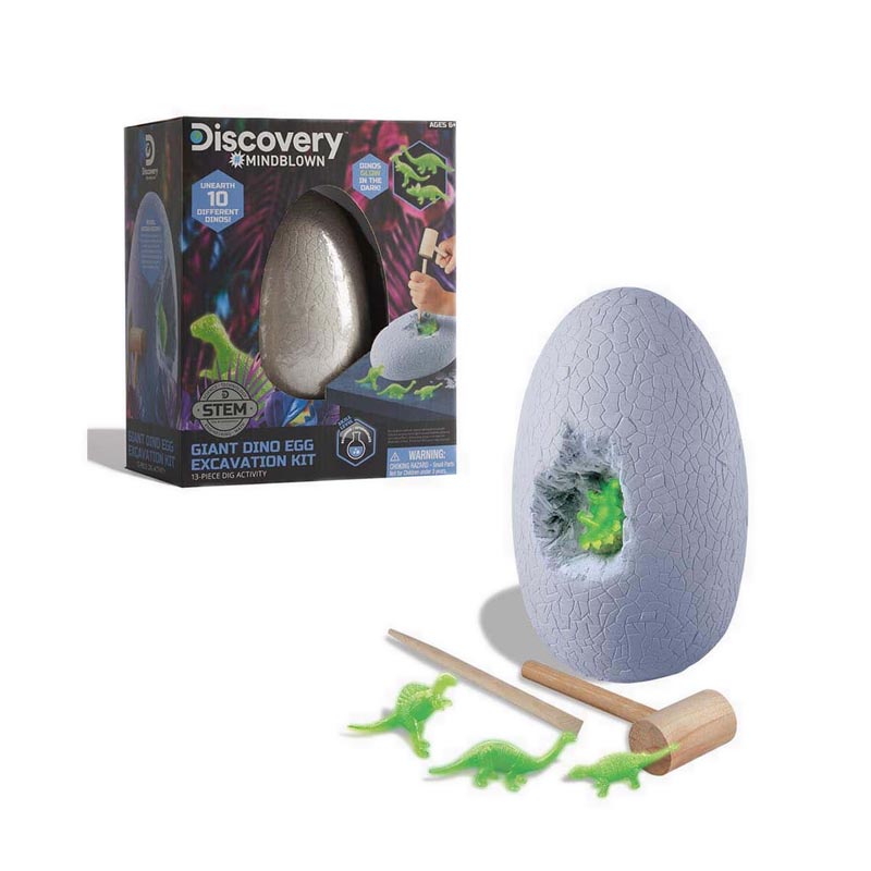 Discovery Mindblown Dinosaur Excavation Jumbo Egg - DCN1452015360
