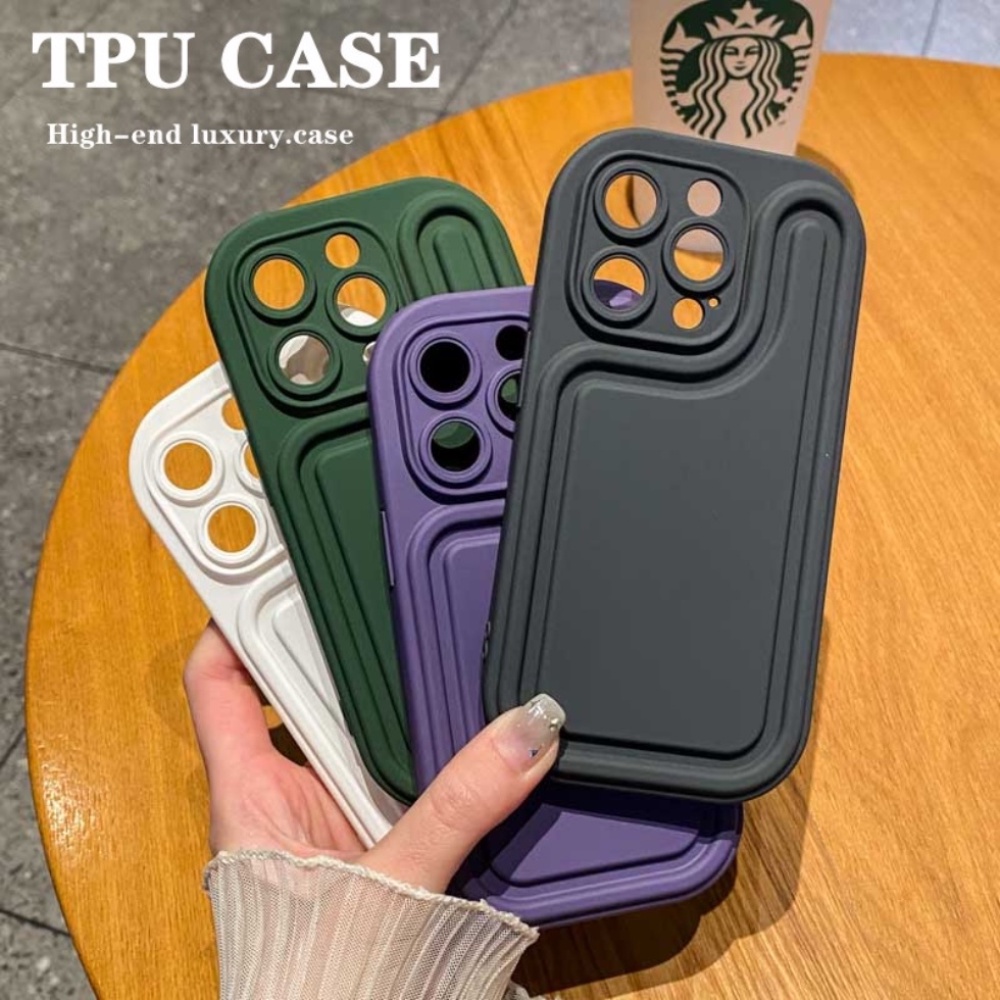 IPHONE Soft TPU Shockproof Phone Case Untuk Iphone14 12 13 Pro Max14 Plus Casing Dengan Perlindungan Kamera Back Cover Silicone Case