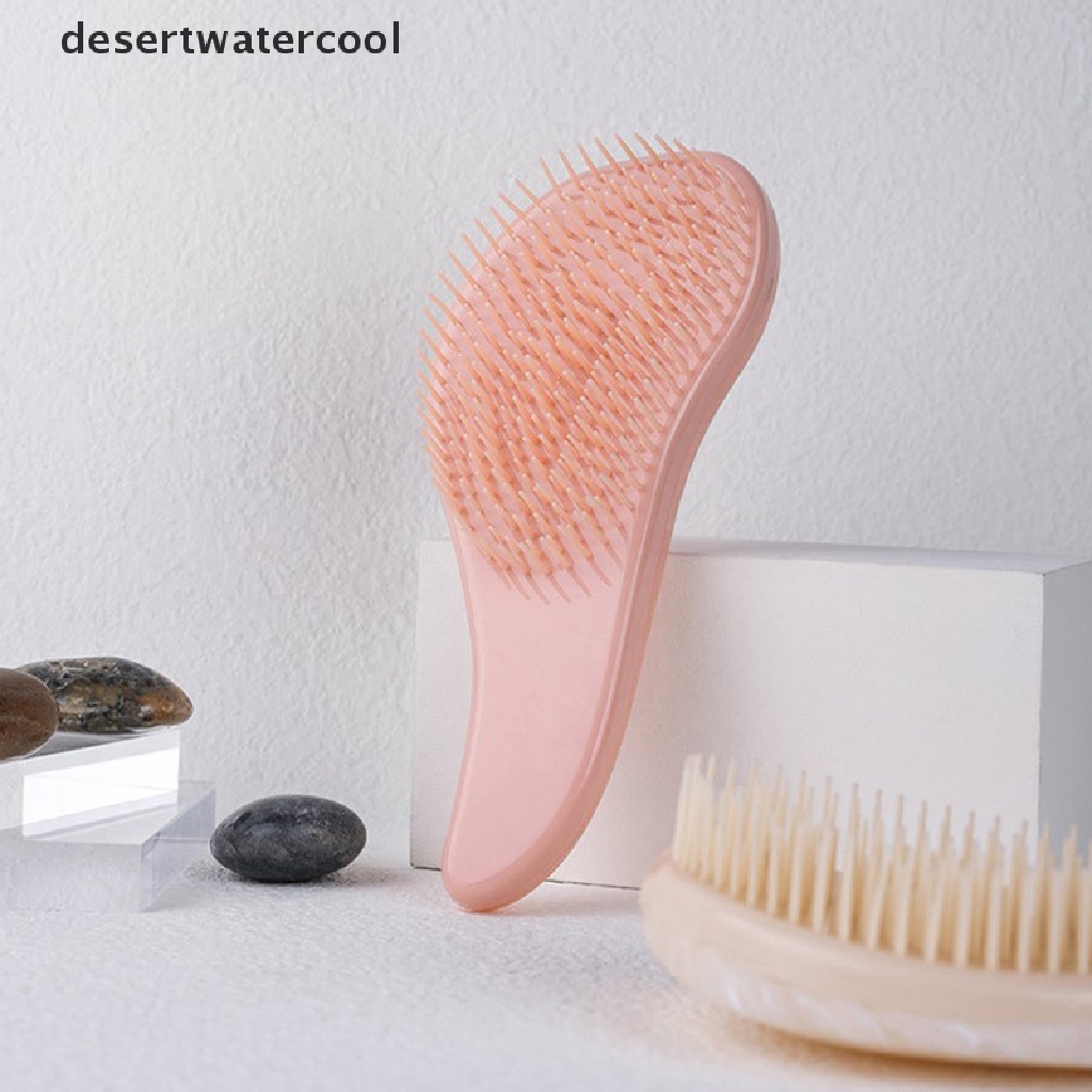 Deid Marbling Magic Sikat Rambut Anti Statis Gagang Kusut Detangling Massage Comb Martijn