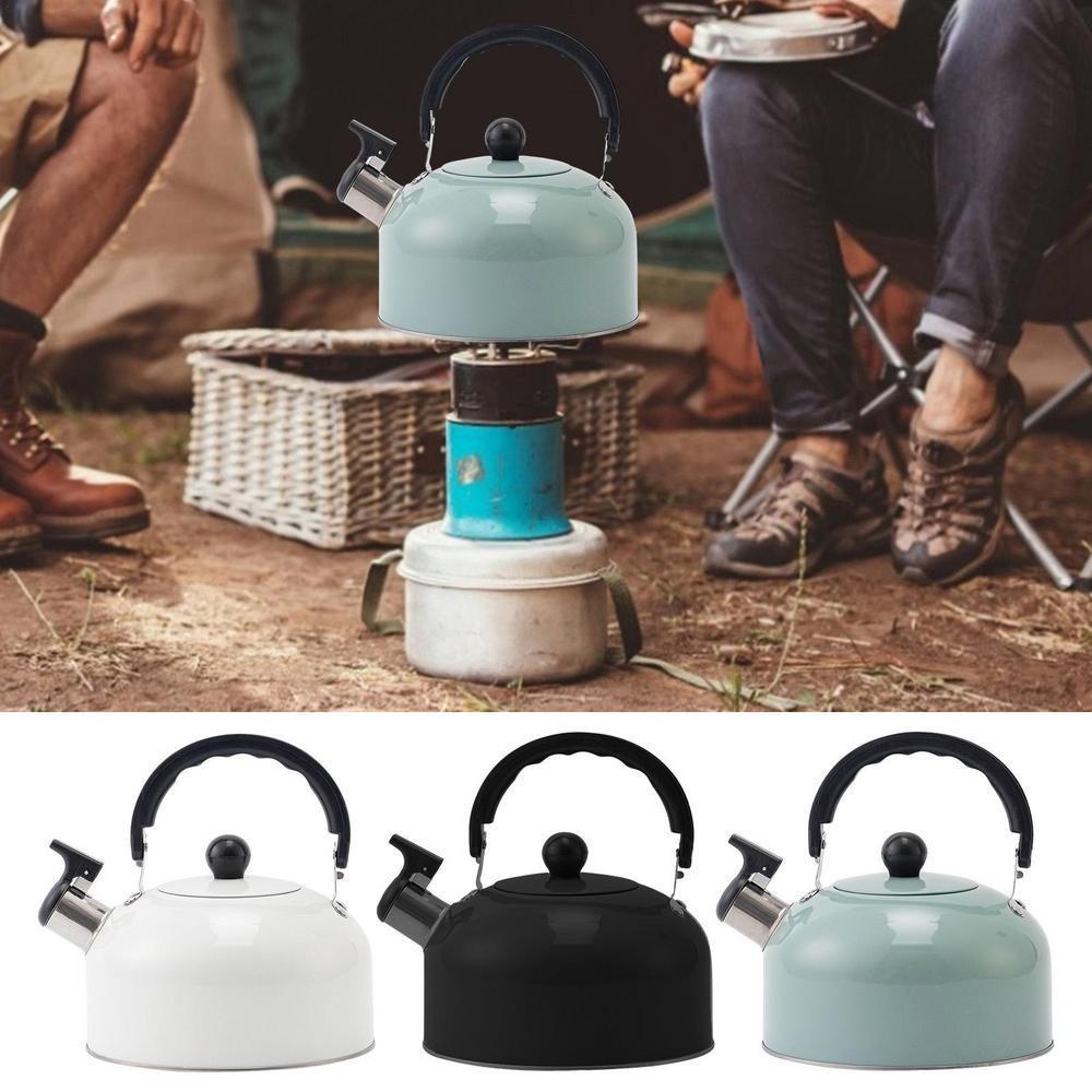 TOP Teko Siul 3L Stainless Steel Untuk Hiking Masak Ergonomic Handle Teakettle
