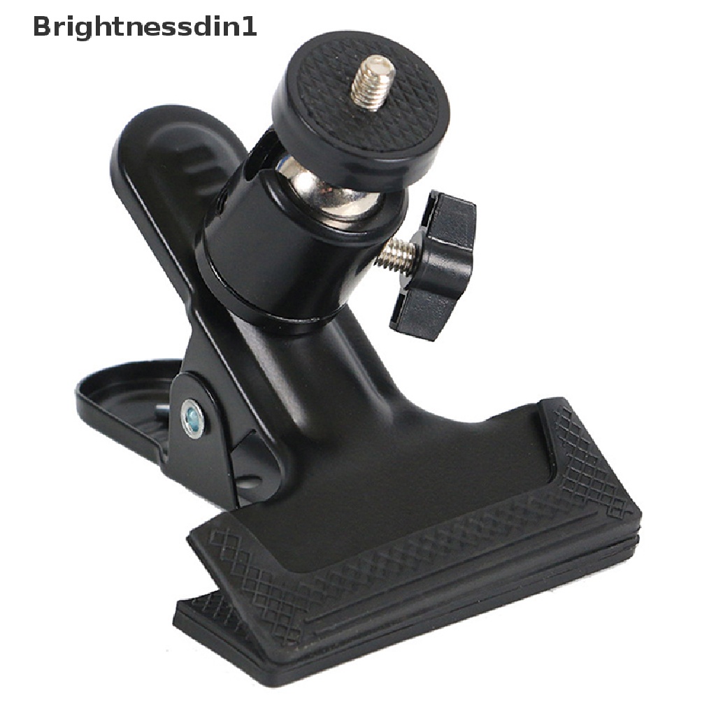 [Brightnessdin1] Penjepit Klip Kamera Tripod Multi Fungsi Flash Holder Mount Fotografi Klip Butik