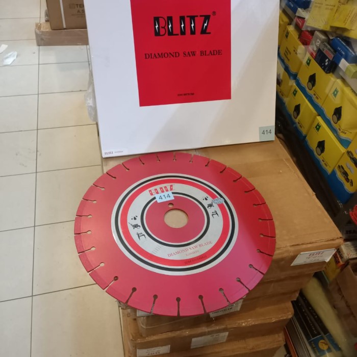 Blitz 414 16" diamond wheel Blitz cutter 16 in potong aspal / Blitz mt