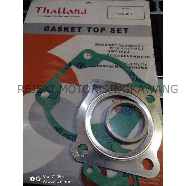GASKET PACKING PAKING TOPSET F1ZR FORCE 1 HIGH QUALITY PAKING PAKEN BLOK HEAD BLOCK DLL LENGKAP FIZR