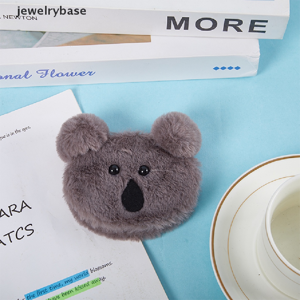 [jewelrybase] 1pc Kartun Koala Compact Mirror Kosmetik Lipat Portable Cermin Rias Butik