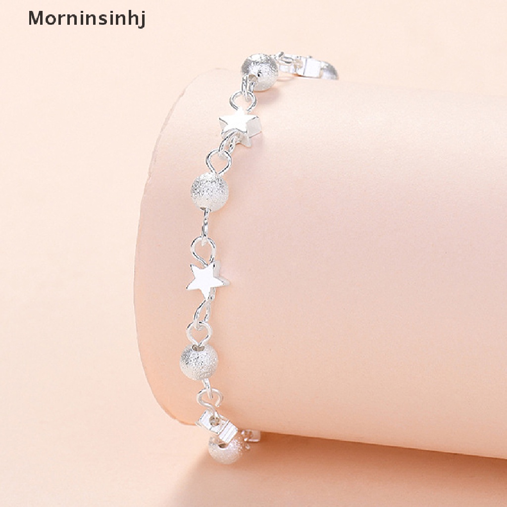 Mornin Gelang Bintang Segar Untuk Wanita Kepribadian Gelang Manik Bulat Fashion Korea id