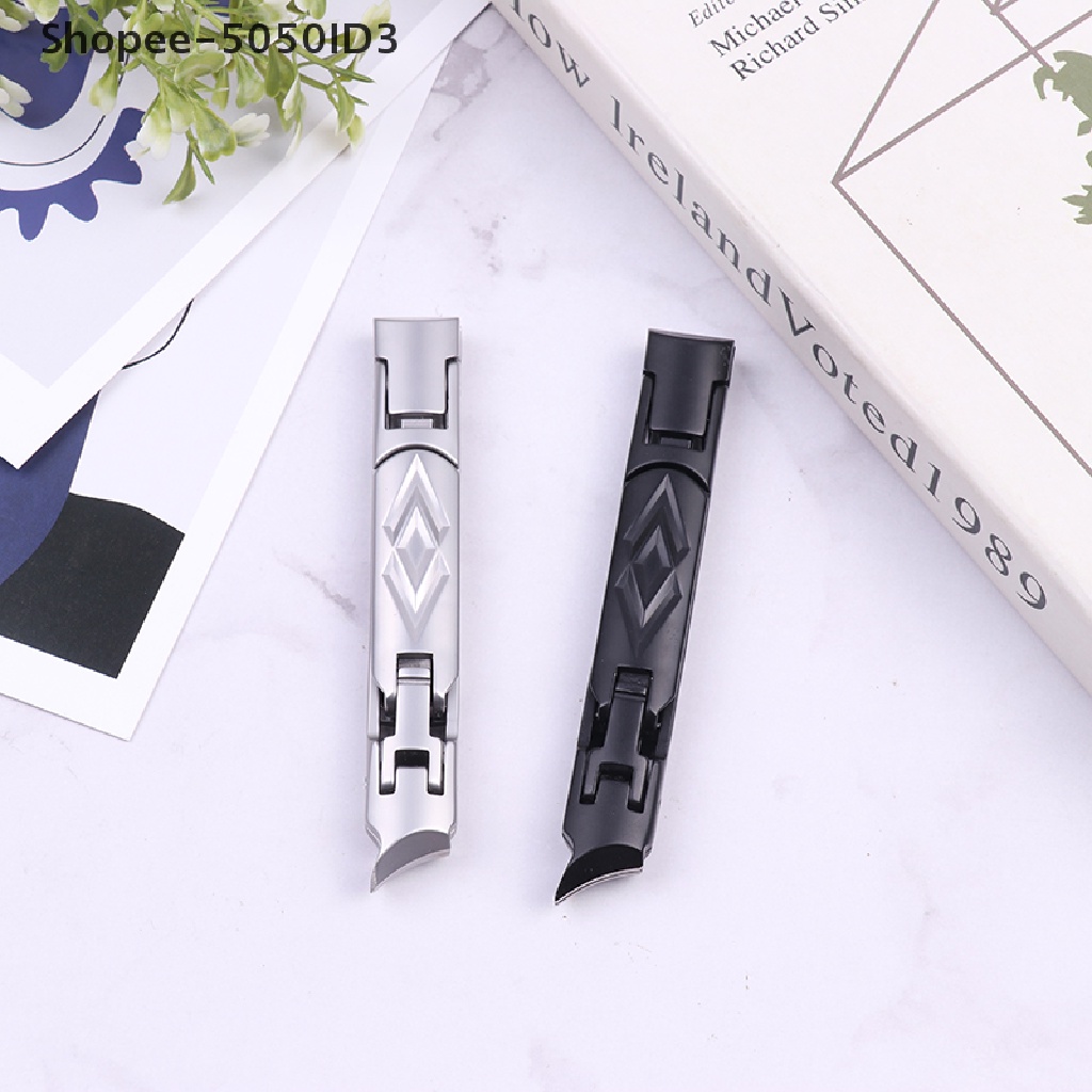[HOT] 1pc Gunting Kuku Kaki Tangan Lipat Stainless Steel Pemotong Gunting Kuku [ID]