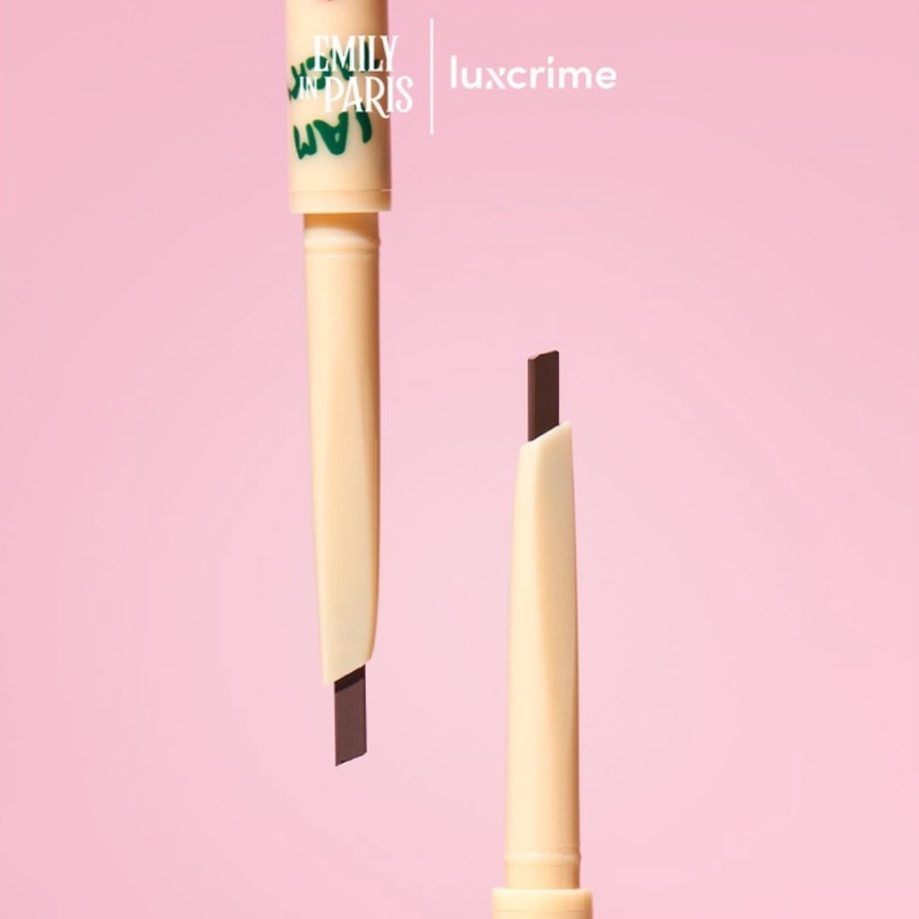 ★ BB ★ Luxcrime EMILY IN PARIS Slim Triangle Precision Brow Pencil - Pensil Alis