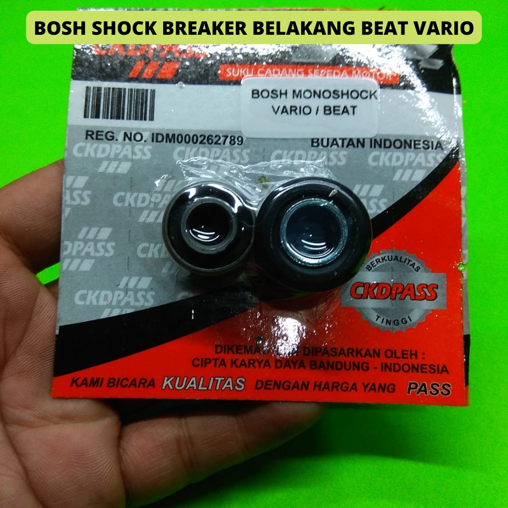 BOSH BUSH BOS SHOCKBREAKER SOKBREKER BELAKANG MOTOR HONDA BEAT VARIO ATAS BAWAH