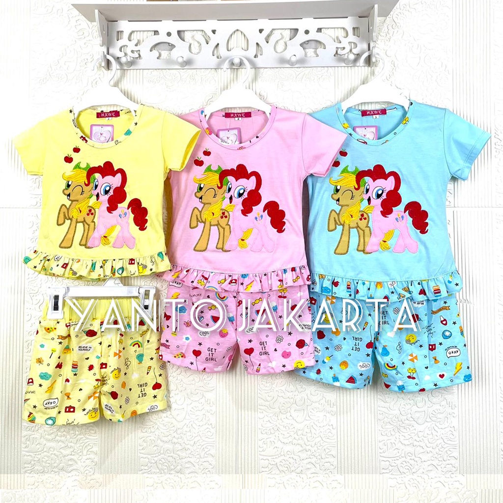 STELAN OBLONG PONY ANAK CEWEK 1-5 TAHUN