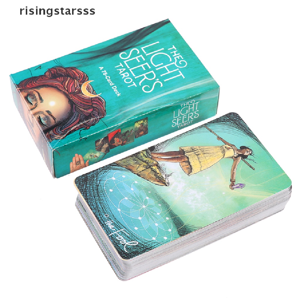 Rsid Span-new Light Seer's Tarot card English board game Ramuan Ramalan multiplayer game Jelly