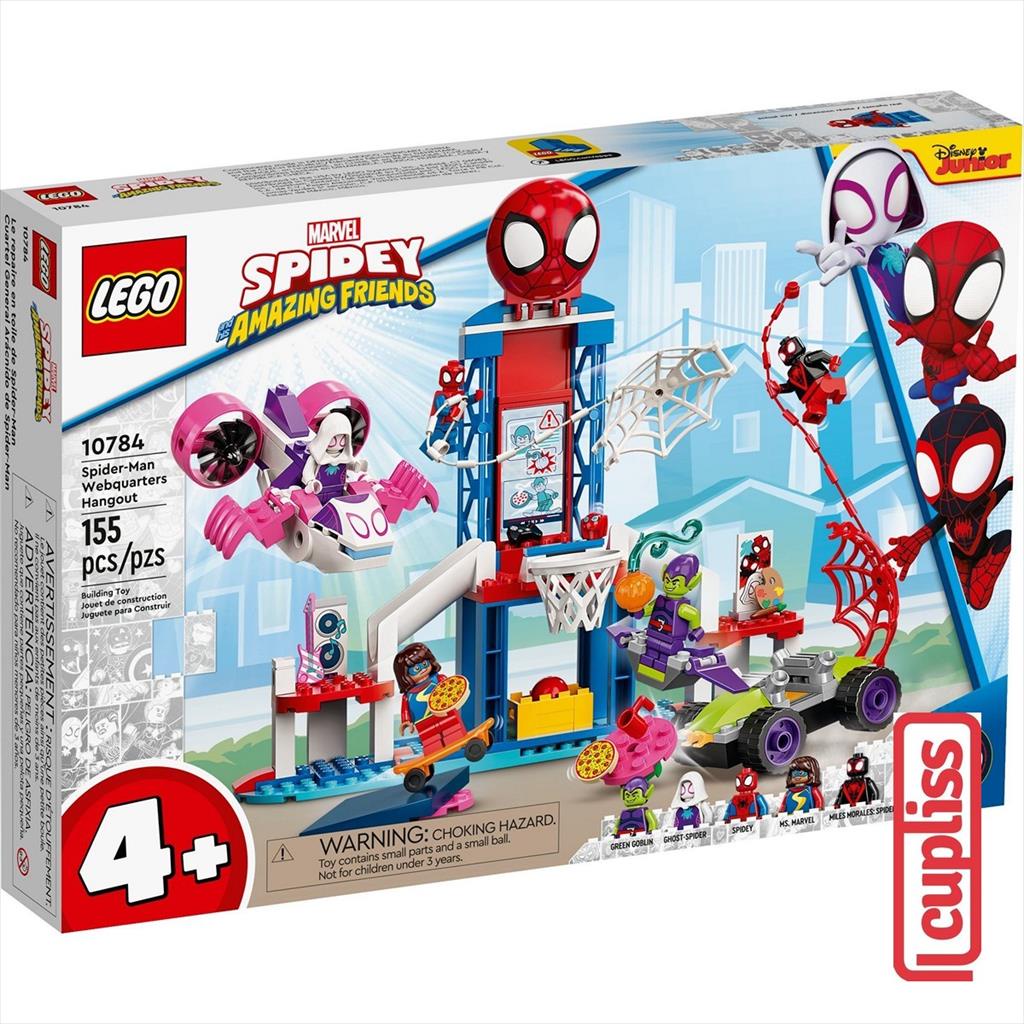 LEGO Marvel Spidey 10784 Spider-Man Webquarters Hangout