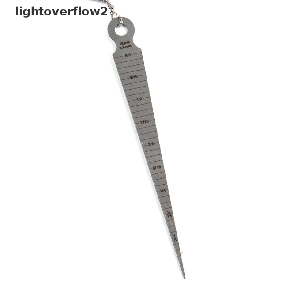 [lightoverflow2] 1-15mm Taper Gauge Wedge Plug Pengukur Lubang Dalam Interval Instalasi Las [ID]