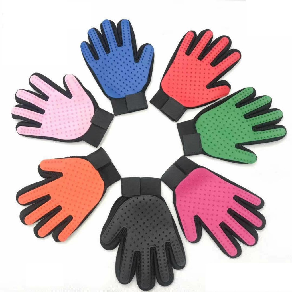 silicone pet glove pet brush sarung tangan bulu kucing sisir bulu anjing kucing sisir bulu hewan